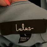 Lulus Blue Ruffle Sleeveless Romper. Large Photo 2