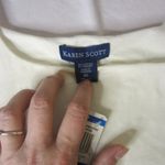 Karen Scott Classic Everyday White Stretch Tank Top XL Photo 3