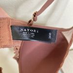Natori Feathers Plunge T-Shirt Bra in Cinammon Brown Contour Lace Size 34DD Photo 6