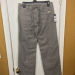 Replay women's size 28 back drawstring cinch greenish gray relax fit pants 30x33 Photo 3