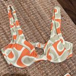 Aurelle Green & Orange Bikini Set Photo 1