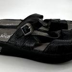 Alegria  Colette Wild West Night Sandals Leather Arch Support Slip On Black 9 Photo 3