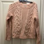 Lucky Brand Womens  pale pink sweater Photo 0