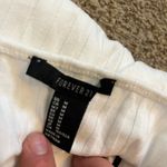 Forever 21 White ribbed halter sun dress Photo 3