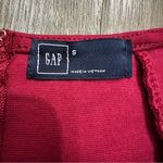 Gap Skate Skirt S Small Dark Red Swing Women Holidays Preppy Stretch Academia Photo 3