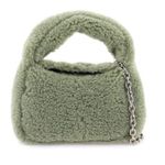 STAND STUDIO Faux Fur Minnie Bag Black Photo 0