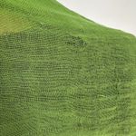 John Ashfield Green 100% Virgin Wool Scarf Lightweight Fringed Kelly Green Gaizy Photo 13