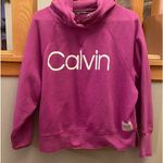 Calvin Klein  Performance Crop Hoodie size medium. 60%, cotton, 40% polyester. Photo 1