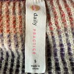 Anthropologie  Daily Practice Half Zip Tunic Sweater Dress Size Small Purple Pink Photo 11