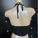 Papaya Black Halter Top Photo 2