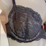 Victoria's Secret  Dream Angels Lined Demi Padded Underwire Gray Bra 32DD Photo 4