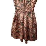 Copper Key Paisley Print Floral Sleeveless Halter A-Line Dress Multicolored Photo 7