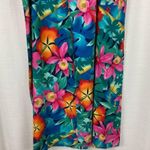 Hilo Hattie Vintage Green&Pink Floral Hawaiian Shift Dress Sz.M Size M Photo 8