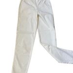 Vintage Moda International vintage White Cotton Spandex Pants Size 6 NWT Photo 0