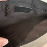 Mary Kay Large Oversized Black Vinyl Clutch Bag Jewel Snap Closure Evening Glam Photo 2