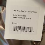 💕MOTHER💕 The Pillow Talk Puffer Jacket Metallic Size L Photo 15