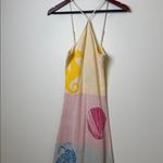 Capittana Barbara seashell print cover up Dress M/L Yellow Size undefined Photo 2