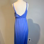 Seven7  Vibrant Blue Sleeveless Maxi Dress Photo 2
