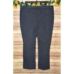 Alfani Pants Women 18 Charcoal Gray Curvy Fit Dress Trouser Straight Leg Career Photo 3