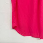 Cynthia Steffe  Hot Pink Cap Sleeve Blouse Womens S Barbie Core Shirt Top Flutter Photo 1