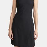 Theory  Risbana New Stretch Wool Sheath Dress Black size 6 Photo 3