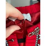 Petite Sophisticate Vintage Italian Merino Wool Red Fair Isle Nordic Cardigan Sweater Small Scandi Photo 2