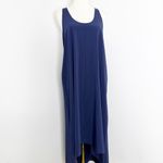 Athleta  Presidio Traveler Maxi Dress – Navy – XS – High-Low Hem Photo 2