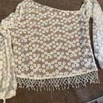 Majorelle  lace floral blouse small Photo 1