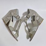 Vintage Prevata Italian Reptile Leather Heeled Sandals – Size 7½ Photo 7