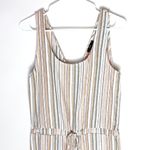 Drew  striped linen blend sleeveless jumpsuit S Photo 1