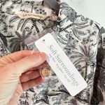 Soft Surroundings NWT  Ivy Shirt Linen Blend Short Sleeve Button Up Large 14/16 Photo 4
