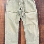 One Teaspoon  Shabbies Sage Green Drawstring Utility Pants Size XS Photo 0
