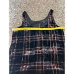 J.Crew Velvet Plaid Tank Top Womens Sz 0 Preppy Academia Boxy Professional Photo 6