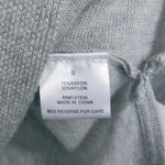 Romeo + Juliet Couture  Grey Mock Neck Knit Ribbed Sweater Size Small Photo 4