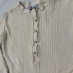 Free People Beach Free Fall Knit Sweater Henley Maxi Dress Women’s Small Oatmeal Photo 7