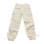 superdown  Khaki Cargo Pants Size 26 Jogger Cotton Canvas Baggy Kayla $78 NEW Photo 5