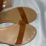 Wild Diva Lounge Brown Fringed Sandals Size 8 1/2 Photo 2