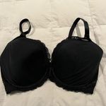 Natori  Black Padded Underwire Bra – Everyday T-Shirt Comfort with Lace Trim Photo 4