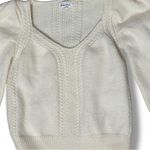 &merci &Merci puff sleeve sweater top Photo 3