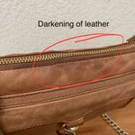 Rebecca Minkoff Mini Mac Tan Almond Leather Crossbody Bag Photo 15