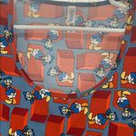 LuLaRoe Donald Duck Blue and Red Graphic Tee Short Sleeve XL geometric vacation Photo 7