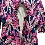 Lilly Pulitzer Womens Fiesta Stretch Dress Beyond The Sea Size 6 Navy Pink Photo 4
