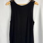 Women’s Ambiance Size 2XL Embroidered Black Tank. Photo 3