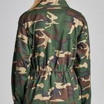 Camo jacket Army Print camouflage drawstring Photo 1