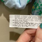 ZARA Floral Puff Sleeve Ruched Crop Top Blue Womens Size Medium NWT Photo 5