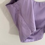 H&M NWT Purple Satin Corset Top Photo 4