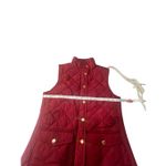 Adrienne Vittadini  Womans Quilted Vest Sz S Wine NWT Photo 4