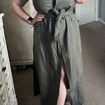 Ann Mashburn NWT Sleeveless Hallie Wrap Dress
Olive Linen Hopsack size XL Photo 1