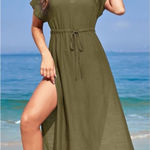 Andeip Olive Green V Photo 0