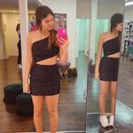 Ashley Lauren sparkle black dress size 4 Photo 1